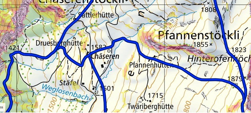 Schneeschuhtour Druesberghütte/ Schülberg (CH) (ST2)
